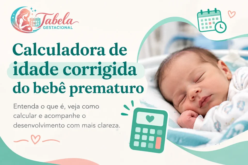 Calculadora de idade corrigida do bebê prematuro: o que é e como calcular Calculadora de idade corrigida do bebê prematuro