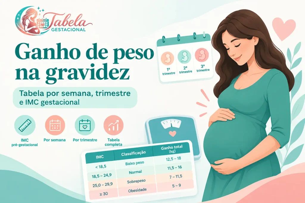 Ganho de peso na gravidez